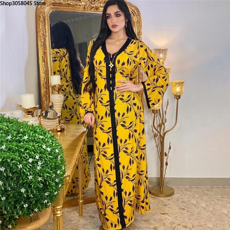 Ethnic Clothing Muslim Fashion Women Elegant Abaya Dubai Turkey Hijab Dress 2021 Caftan Plus Size Boho Long Dresses Islamic
Ethnic Clothing Muslim Fashion Women Elegant Abaya Dubai Turkey Hijab Dress 2021 Caftan Plus Size Boho Long Dresses Islamic