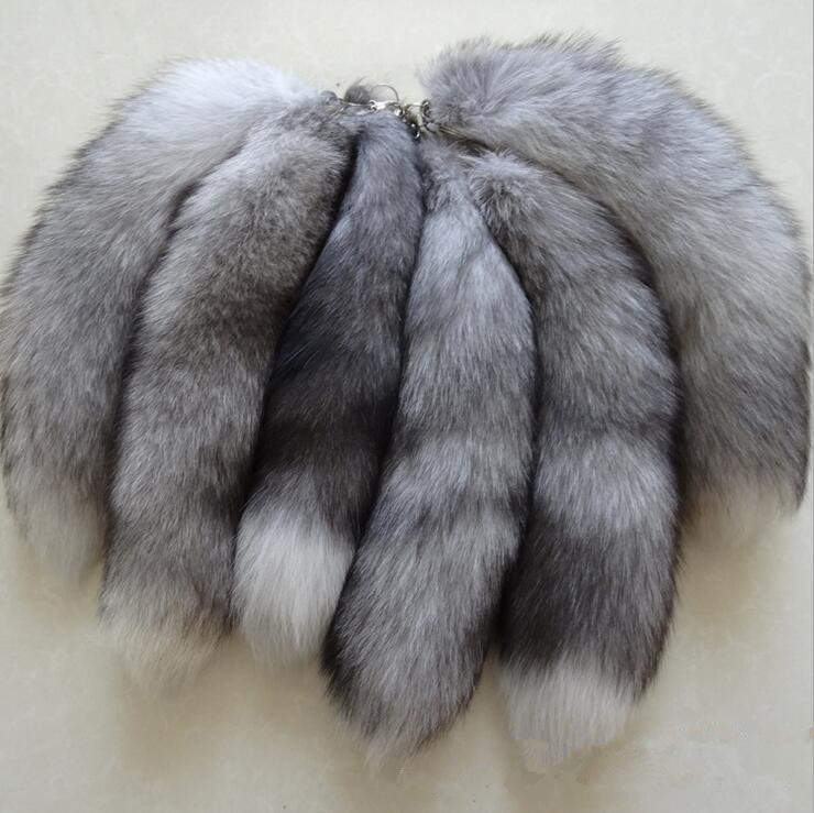 Big Fur tail keychain women men Handbag Accessories girls Bag Charm Tail keychain Fox Fur Tail Furry Charm for Bag A83 210409