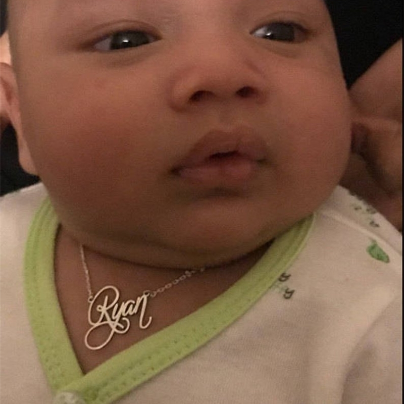 3UMeter Custom Child Necklace Baby Name Necklaces Women Kids Gifts Personalized Nameplate Jewelry Stainless Steel Accessories
3UMeter Custom Child Necklace Baby Name Necklaces Women Kids Gifts Personalized Nameplate Jewelry Stainless Steel Accessories