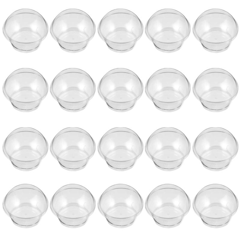 Disposable Cups & Straws 1 Set 20 Pcs Plastic Pudding Round Cake (Transparent)
Disposable Cups & Straws 1 Set 20 Pcs Plastic Pudding Round Cake (Transparent)
