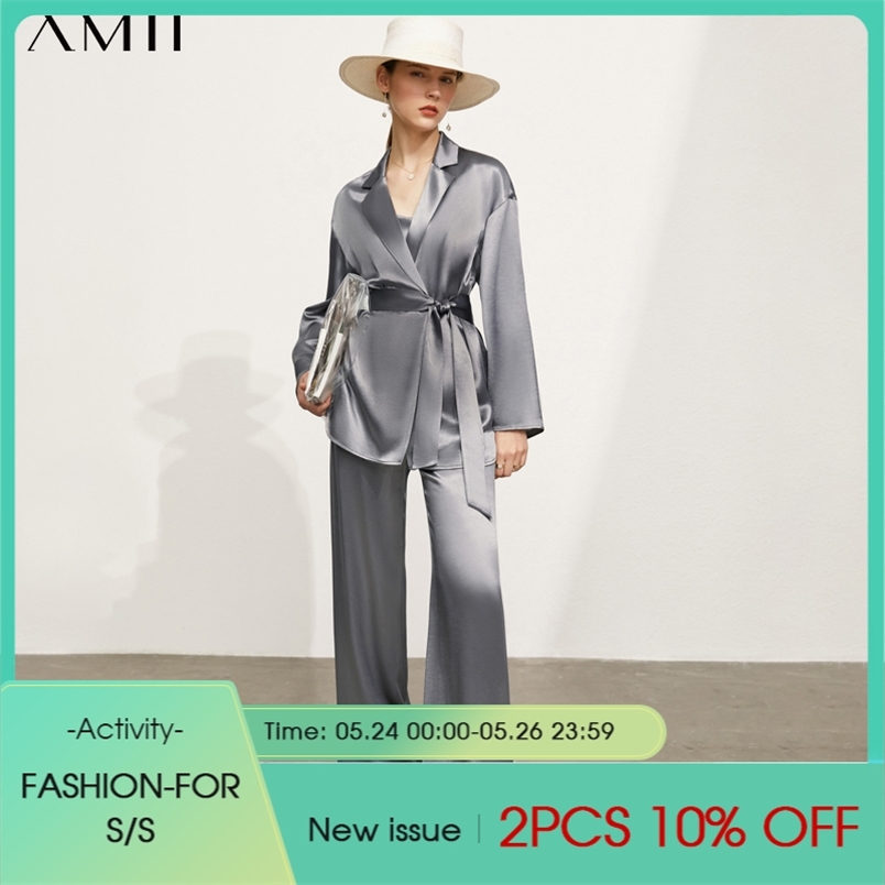Minimalism Summer Women's High-end Clothing Fashion Camisole Causal Lapel Coat Elastic Waist Pants 12170125 210527, Gold camisole
Minimalism Summer Women's High-end Clothing Fashion Camisole Causal Lapel Coat Elastic Waist Pants 12170125 210527, Gold camisole