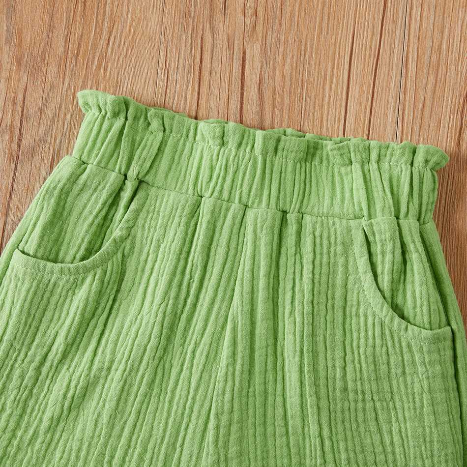 Arrival Summer 2-piece Baby / Toddler Clover Set of St. Patrick's Day for Kids Girl Flowes Short Sleeve Clothes 210528