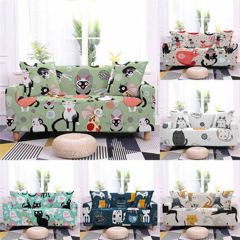 Chair Covers 1/2/3/4 Seaters Cute Cartoons Cat Sofa For Living Room Home Couch Stretchable Protective Cover Slipcover
Chair Covers 1/2/3/4 Seaters Cute Cartoons Cat Sofa For Living Room Home Couch Stretchable Protective Cover Slipcover