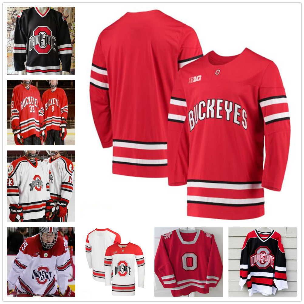 Custom NCAA Ohio State Buckeyes hockey 30 Sean Romeo 12 Miguel Fidler ice jerseys Personalized embroidery College Big Ten Stitched, White
Custom NCAA Ohio State Buckeyes hockey 30 Sean Romeo 12 Miguel Fidler ice jerseys Personalized embroidery College Big Ten Stitched, White