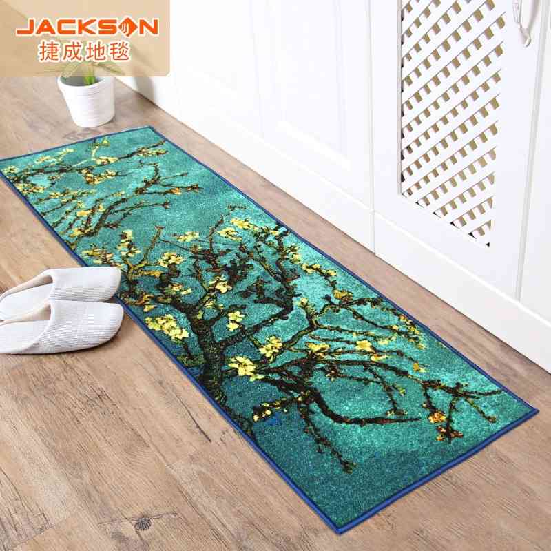 Jiecheng carpet entry floor door kitchen mat combination Van Gogh apricot flower anti slip, Bright
Jiecheng carpet entry floor door kitchen mat combination Van Gogh apricot flower anti slip, Bright