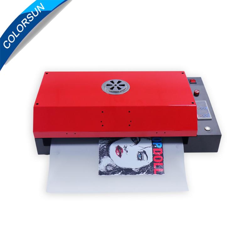 Colorsun A3 DTF Printer R1390+ PET Film Oven Transfer Printing Package Direct Kit For T Shirt Printers