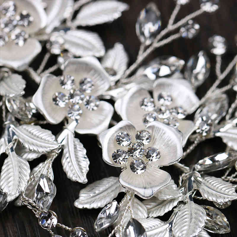 Wedding Hair Jewelry Accessories Tuan Ming Headdress White Leaf Band Selling Bride Dress Princess