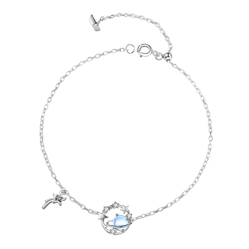 Charm Bracelets Romantic Meteor Adjuestable Bracelet Silver Plated Fashion Luxury Jewelry Bangle For Women Gifts
Charm Bracelets Romantic Meteor Adjuestable Bracelet Silver Plated Fashion Luxury Jewelry Bangle For Women Gifts