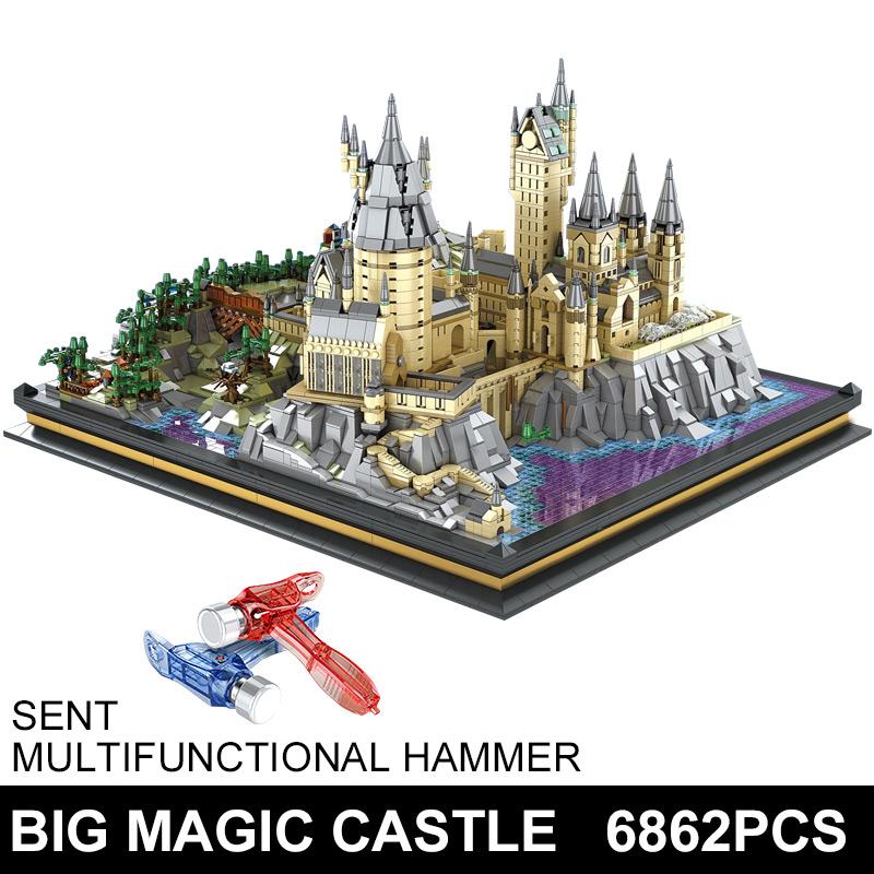 22004 6862pcs film streetview sets school castle model sets building blocks children educational toys compatible M10001
22004 6862pcs film streetview sets school castle model sets building blocks children educational toys compatible M10001
