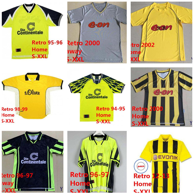 1995 96 97 98 99 2000 01 02 Borussia Retro dortmund Soccer Jersey Lewandowski REUS METZELDER DEDE MOLLER AMOROSO ROSICKY BOBIC Classic adult Footballs shirt, Multi
1995 96 97 98 99 2000 01 02 Borussia Retro dortmund Soccer Jersey Lewandowski REUS METZELDER DEDE MOLLER AMOROSO ROSICKY BOBIC Classic adult Footballs shirt, Multi