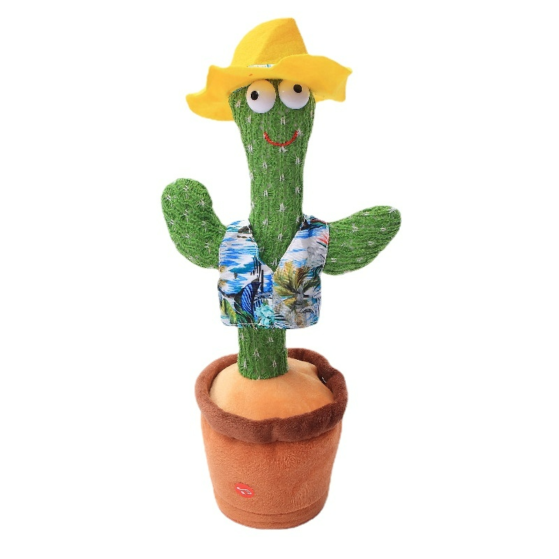 Dancing Cactus Cross-Border Enchanting Flower Cactus Twisting Music(The logistics price Pls Contact us)