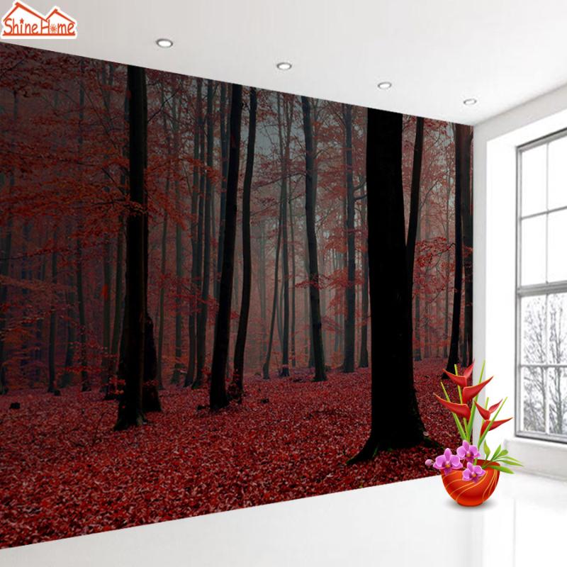 Custom Po Murals Red Forest Trees Tropical Wallpapers For Living Room Bedroom Contact Self Adhesive Wall Papers Home Decors
Custom Po Murals Red Forest Trees Tropical Wallpapers For Living Room Bedroom Contact Self Adhesive Wall Papers Home Decors