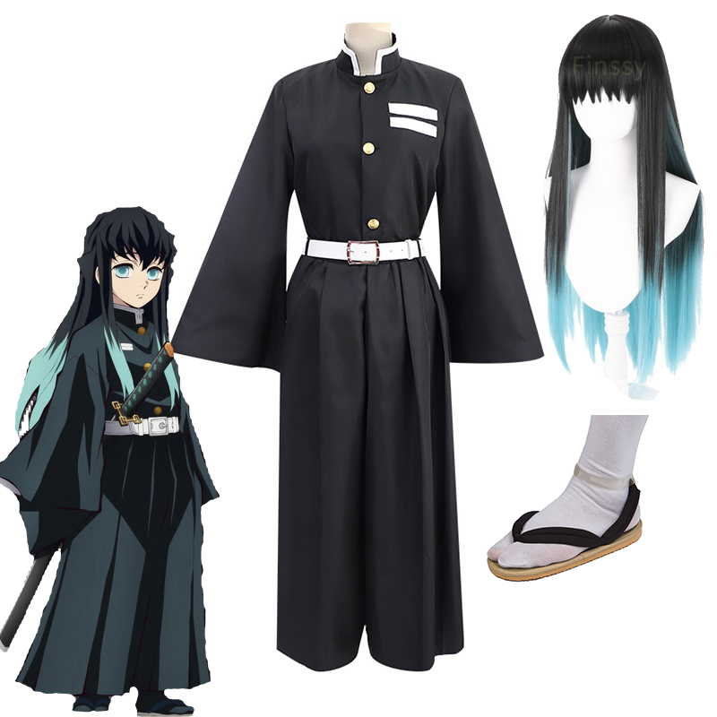 Anime Costumes Demon Slayer Tokitou Muichirou Cosplay Costume Full Set Include Wigs Shoes Adult Halloween Carnival Funny Anime Cosplay Costume, Black
Anime Costumes Demon Slayer Tokitou Muichirou Cosplay Costume Full Set Include Wigs Shoes Adult Halloween Carnival Funny Anime Cosplay Costume, Black
