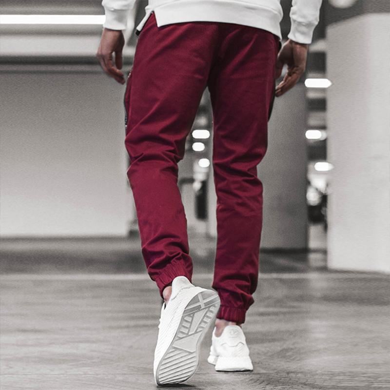 Hip Hop Joggers Cargo Pants For Men Casual Zipper Multi-Pocket Male Trousers Sweatpants Outdoor Men's