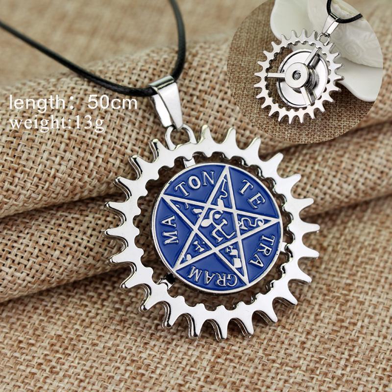 Pendant Necklaces 2021 Fashion Hip Hop Punk Anime Metal Necklace Leather Chain Cosplay Women Men Accessories Choker Jewelry Gift 50cm, Silver
Pendant Necklaces 2021 Fashion Hip Hop Punk Anime Metal Necklace Leather Chain Cosplay Women Men Accessories Choker Jewelry Gift 50cm, Silver