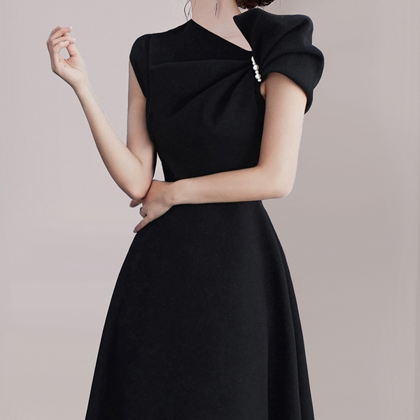 Summer Hepburn Black Chic Midi Dresses Elegant Women Club Sexy Bodycon Dress Party Casual Beach Vestidos 210506