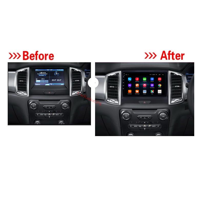 car dvd GPS Navigation Radio Player for Ford Ranger-2015 with USB WIFI Music AUX support Carplay Android 10 9 inch Touchscreen