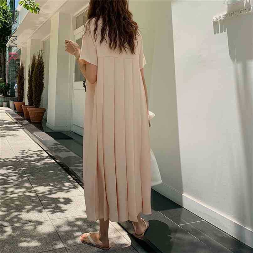 Casual Midi Dress Short Sleeve High Waist A-line Thin Pleated Loose Fit Fashion Summer Women's 2P1687 210526, Red
Casual Midi Dress Short Sleeve High Waist A-line Thin Pleated Loose Fit Fashion Summer Women's 2P1687 210526, Red