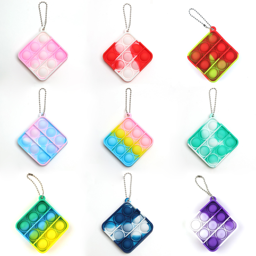 designer Pop it Fidget Toys its key Chain Party Favor for boys girls colorful Push Poo Bubble Poppers Cartoon Rainbow toy Keychain Stress Reliever
designer Pop it Fidget Toys its key Chain Party Favor for boys girls colorful Push Poo Bubble Poppers Cartoon Rainbow toy Keychain Stress Reliever