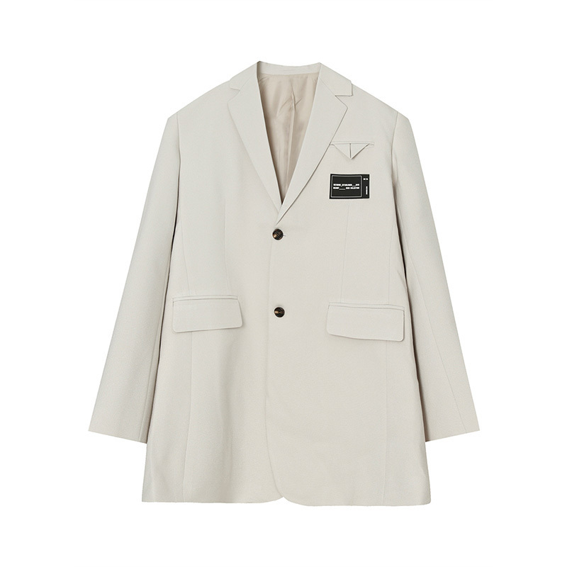 IEFB men's suit coat loose causal breasted blazers spring 210524