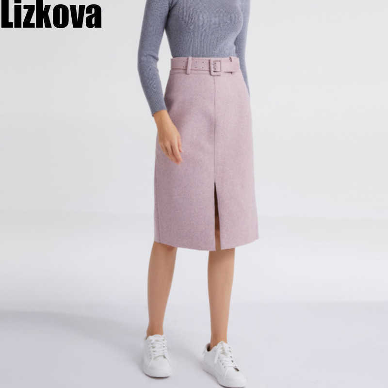 Lizkova Pink Pencil Skirt Winter Women High Waist Split Faldas With Belt Elegant Official Ladies Jupes 2810 210708, Khaki
Lizkova Pink Pencil Skirt Winter Women High Waist Split Faldas With Belt Elegant Official Ladies Jupes 2810 210708, Khaki