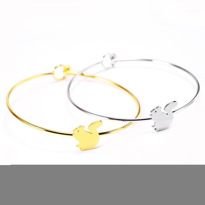 Stainless Steel Simple Fashion Women's Bracelet Silver Gold Animal Bangles Female Jewelry Accessories Amulet Wholesale Bangle
Stainless Steel Simple Fashion Women's Bracelet Silver Gold Animal Bangles Female Jewelry Accessories Amulet Wholesale Bangle