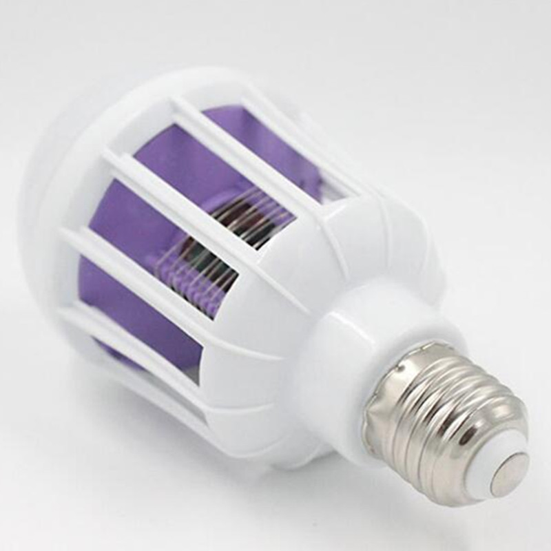 AC 220V Electronic Mosquito Killer Lamp E27 9W LED Light Bulbs Home Lighting Bedroom anti-mosquito lights