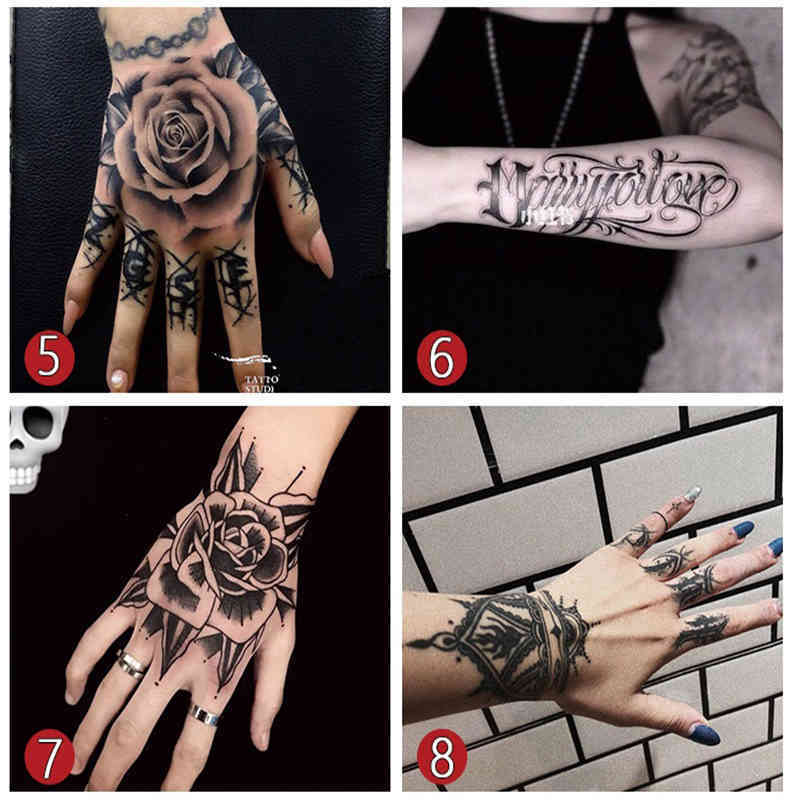 10pcs/set temporary sticker hand rose s finger armband neck waterdecals sexy tatoo for men women body art tattoo
10pcs/set temporary sticker hand rose s finger armband neck waterdecals sexy tatoo for men women body art tattoo
