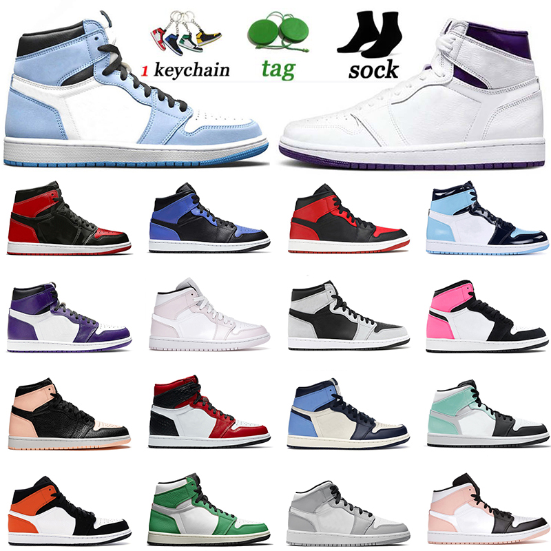 Jumpman 1 Mens Women Basketball Shoes Jordan1s High OG Court Jorden 1s Purple University Blue Mid Hyper Royal Shadow Obsidian Barely Rose Trainers Sports Sneakers, E1 university blue 36-46
Jumpman 1 Mens Women Basketball Shoes Jordan1s High OG Court Jorden 1s Purple University Blue Mid Hyper Royal Shadow Obsidian Barely Rose Trainers Sports Sneakers, E1 university blue 36-46