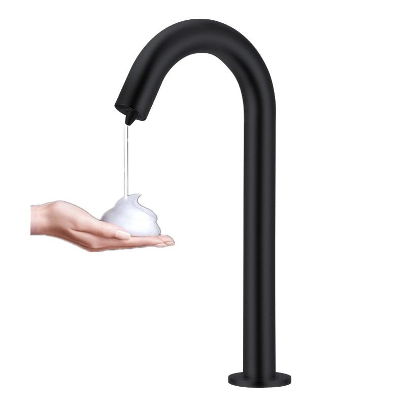 Liquid Soap Dispenser Custom Made Deck Mounted Faucet Type Sensor Brass Chrome, MaBlack Touch-free Foam
Liquid Soap Dispenser Custom Made Deck Mounted Faucet Type Sensor Brass Chrome, MaBlack Touch-free Foam