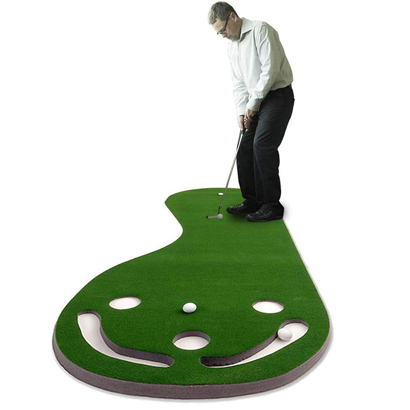 For Sale Kidney-Shaped Rubber Mini Golf Putting Green Practice Equipment Swing Training Hitting Aids Mat Indoor
For Sale Kidney-Shaped Rubber Mini Golf Putting Green Practice Equipment Swing Training Hitting Aids Mat Indoor