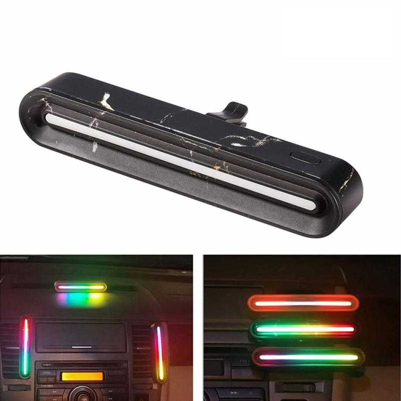 Interior&External Lights 1/2 Packs Car Diffuser Vent Clip Air Fresheners Fragrance With LED Atmosphere Lighting Decorative Lamp
Interior&External Lights 1/2 Packs Car Diffuser Vent Clip Air Fresheners Fragrance With LED Atmosphere Lighting Decorative Lamp