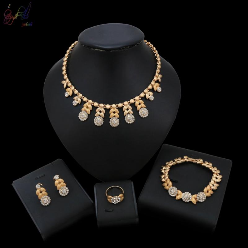Earrings & Necklace Yulaili Flower Shape Crystal Bracelet Ring Women Wedding Jewelry Sets Bridal Party Accessories, Silver
Earrings & Necklace Yulaili Flower Shape Crystal Bracelet Ring Women Wedding Jewelry Sets Bridal Party Accessories, Silver