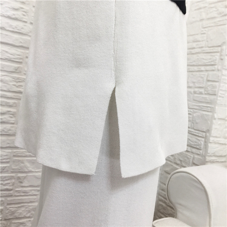 Women Casual Ol Pant Set Spring Ladies Small Fragrant V Neck Vest Top+cardigan+wide-leg Pants Suit Knitted Three-piece Suit 210515