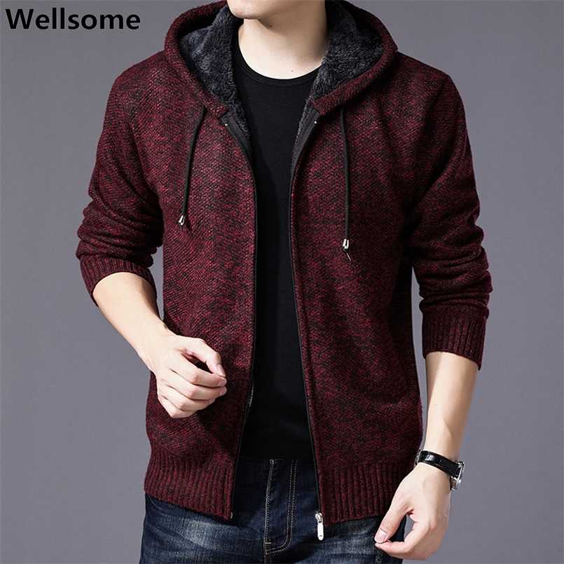 brand male Jumper winter warm Coat 7871 sweater coat men Winter Fleece Sweate Knitwear Cardigan Plus Size Knitted 211018, Dark grey
brand male Jumper winter warm Coat 7871 sweater coat men Winter Fleece Sweate Knitwear Cardigan Plus Size Knitted 211018, Dark grey