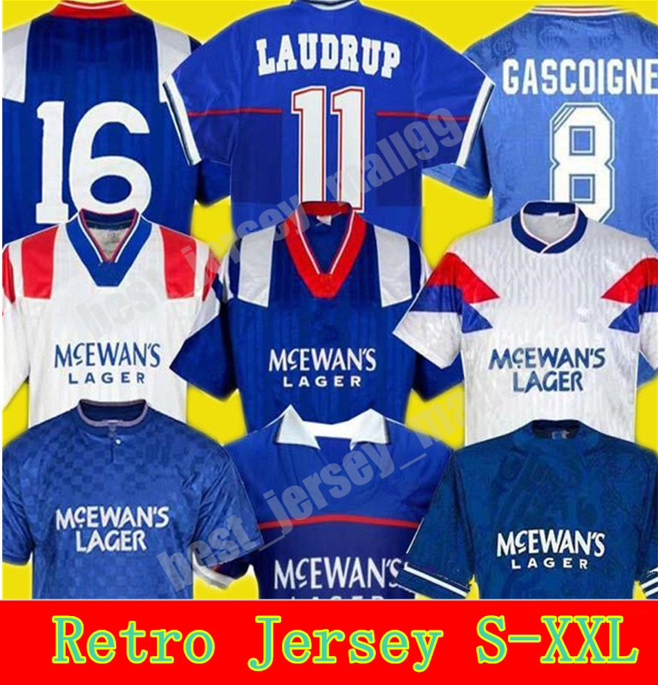 1994 95 1996 97 Glasgow Retro Rangers soccer jerseys kit 1984 87 90 92 93 94 99 2001 02 03 GASCOIGNE vintage Classic football shirt Uniforms Jersey, Black;yellow
1994 95 1996 97 Glasgow Retro Rangers soccer jerseys kit 1984 87 90 92 93 94 99 2001 02 03 GASCOIGNE vintage Classic football shirt Uniforms Jersey, Black;yellow