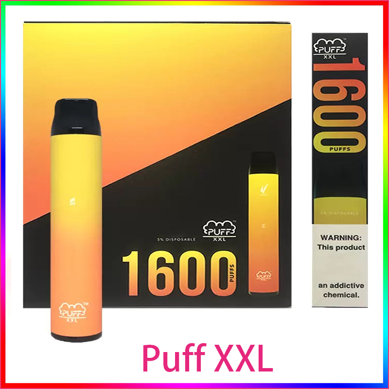 Puff XXL Bar electronic Cigarettes Disposable Pod Device 1600 Puffs Prefilled Cartridge Vape Pens
Puff XXL Bar electronic Cigarettes Disposable Pod Device 1600 Puffs Prefilled Cartridge Vape Pens
