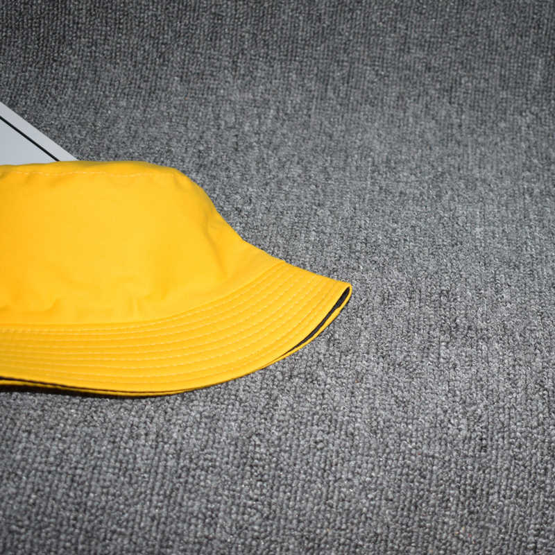 New Men Women Summer Two Side Cotton Bucket Hat Bob Boys Girls Hip Hop Panama Fashion Solid Outdoor Sun Visor Fishing Hat Q0805
