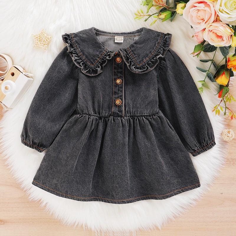 Girl's Dresses Winter Fall Girls Denim Dress Clothes Long Sleeve Lounge Set For Children Kids Costumes Born Baby Rompers Vestidos, Red;yellow
Girl's Dresses Winter Fall Girls Denim Dress Clothes Long Sleeve Lounge Set For Children Kids Costumes Born Baby Rompers Vestidos, Red;yellow