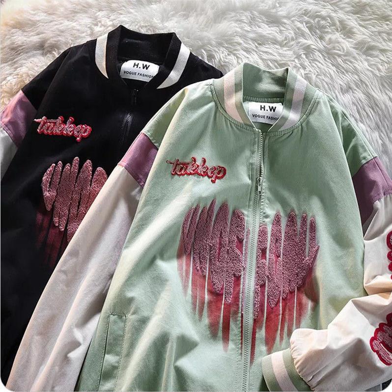 Women' Jackets Autumn Baseball Jacket Loose Hoodies Sweatshirt,2021 Fashion Casual Letter Print Embroidery Y2K Coat Female Clothing, Black
Women' Jackets Autumn Baseball Jacket Loose Hoodies Sweatshirt,2021 Fashion Casual Letter Print Embroidery Y2K Coat Female Clothing, Black