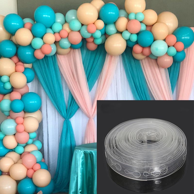 Party Decoration 5m Balloon Chain Strip Tape Arch Garland For Birthday Wedding Baby Shower Decorations
Party Decoration 5m Balloon Chain Strip Tape Arch Garland For Birthday Wedding Baby Shower Decorations