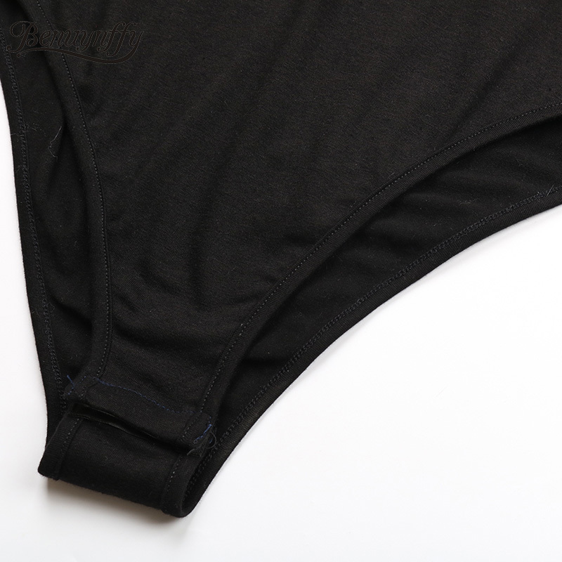 Black Elegant Sexy Mesh Bodysuits Women Summer Sleeveless Office Lady Slim High Waist Body Tops with White Collar 210510