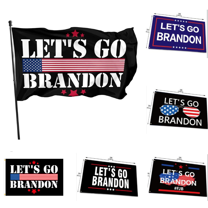 3x5 FT Lets Go Brandon Flag Drawing Tools With Two Brass Grommets For Outdoor Indoor Decoration Banner Flags (Single Sided Printing) HH22-33
3x5 FT Lets Go Brandon Flag Drawing Tools With Two Brass Grommets For Outdoor Indoor Decoration Banner Flags (Single Sided Printing) HH22-33