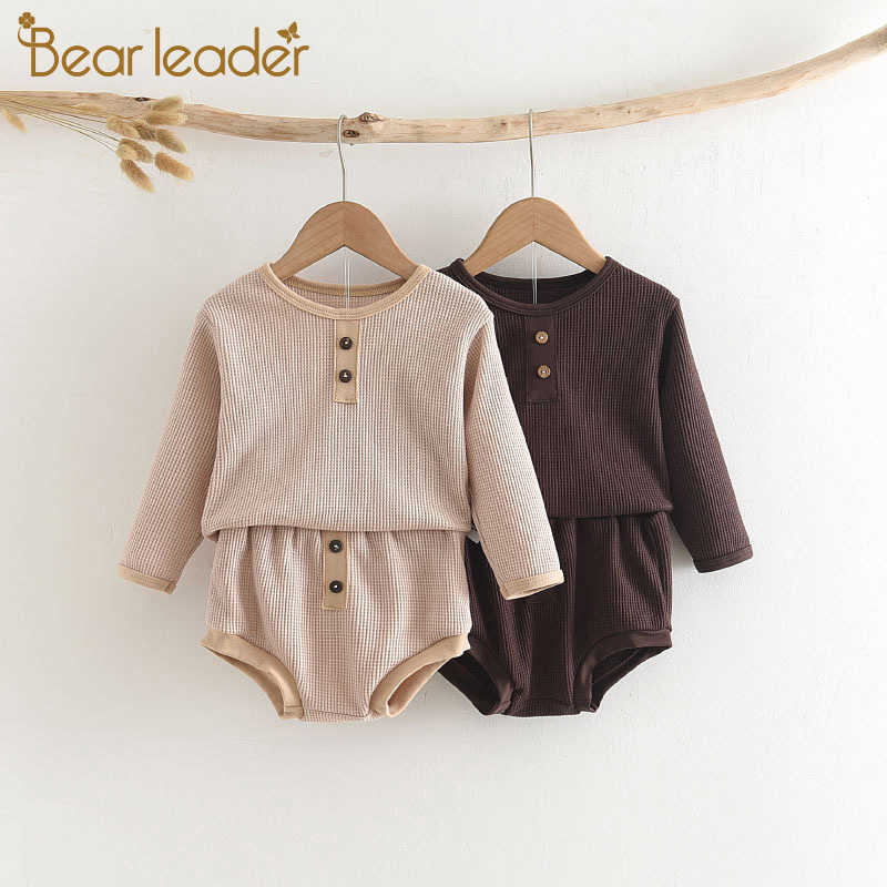 Bear Leader born Baby Casual Clothing Set Fashion Toddler Girls Boys Solid Clothes Long Sleeve Outfits Infants Soft Suit 210708, Ah4537 brown
Bear Leader born Baby Casual Clothing Set Fashion Toddler Girls Boys Solid Clothes Long Sleeve Outfits Infants Soft Suit 210708, Ah4537 brown