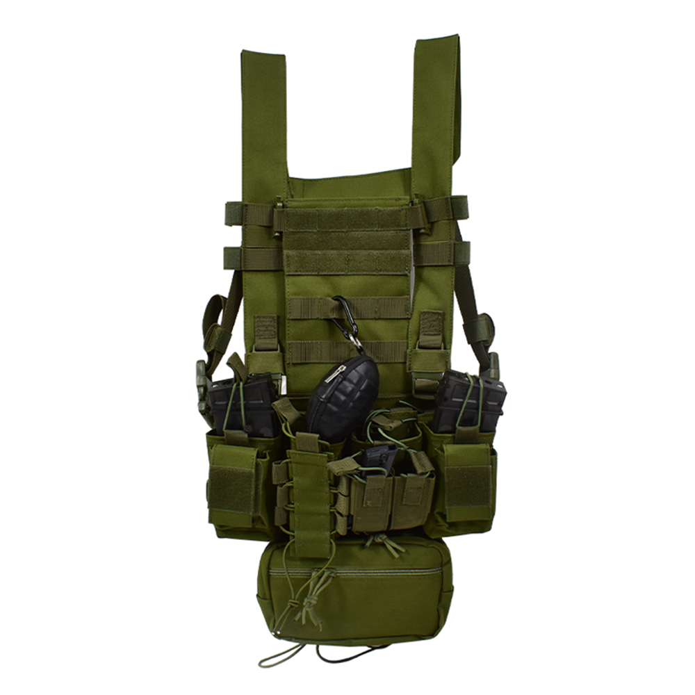 Upgraded Version D3 Tactical Vests Outdoor Hunting Lightweight Wargame Chest Rig With Molle System Detachable Pouch Accessory Bag., Black
Upgraded Version D3 Tactical Vests Outdoor Hunting Lightweight Wargame Chest Rig With Molle System Detachable Pouch Accessory Bag., Black