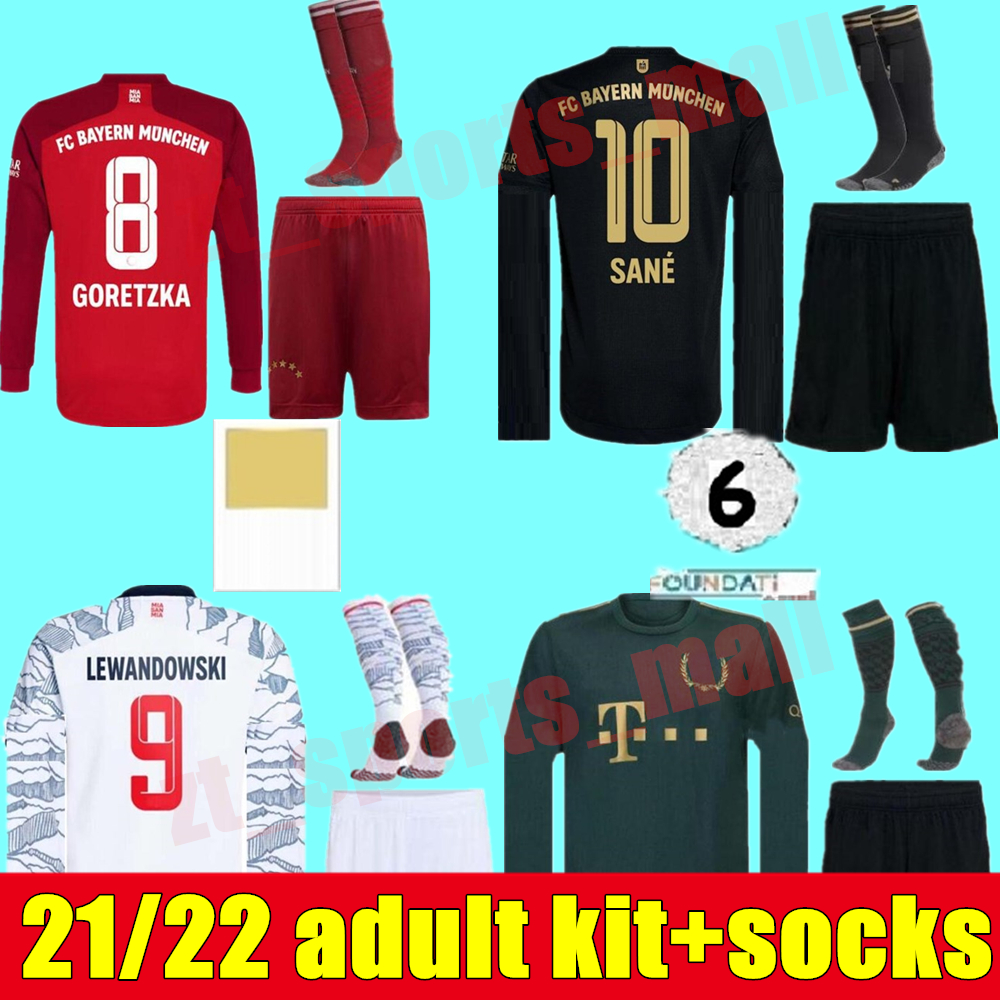 Long sleeve 2021 2022 adult kits BayerN RIBERY HUMMELS MUSIALA Soccer jerseys Munich Men kit 21 22 VIDAL LEWANDOWSKI MULLER SANE home away 3, Black;yellow
Long sleeve 2021 2022 adult kits BayerN RIBERY HUMMELS MUSIALA Soccer jerseys Munich Men kit 21 22 VIDAL LEWANDOWSKI MULLER SANE home away 3, Black;yellow