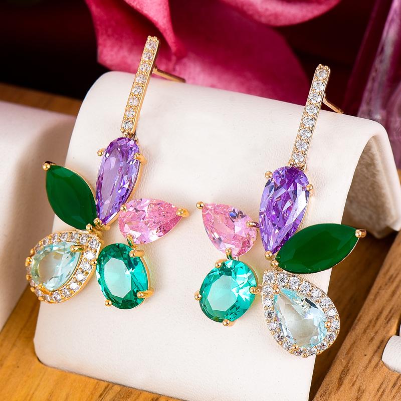 Dangle & Chandelier GODKI Women Bride Wedding Luxury Flowers Clear Crystal Drop Earrings Fashion Ladies Daily Party Show Earring Jewelry Gif
Dangle & Chandelier GODKI Women Bride Wedding Luxury Flowers Clear Crystal Drop Earrings Fashion Ladies Daily Party Show Earring Jewelry Gif