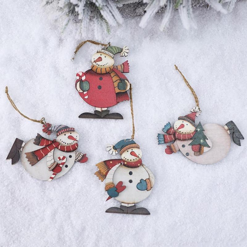Christmas Decorations Wooden Pendant Wide Application Convenient Exquisite Snowman Hanging Sign Decoration For Decor
Christmas Decorations Wooden Pendant Wide Application Convenient Exquisite Snowman Hanging Sign Decoration For Decor