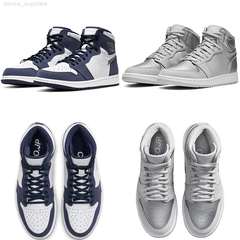 Newest CO.JP x Basketball Shoes Mens 1 OG High Midnight Navy Metallic Silver White Toe Sports Designer Sneakers Trainers size 36-45, 01
Newest CO.JP x Basketball Shoes Mens 1 OG High Midnight Navy Metallic Silver White Toe Sports Designer Sneakers Trainers size 36-45, 01