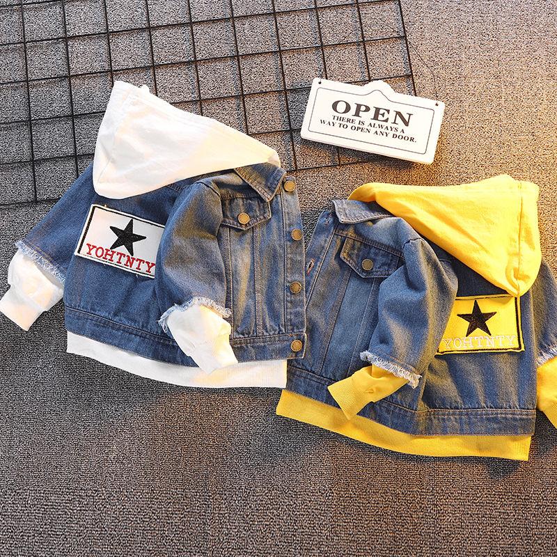 Jackets 2021Fashion Spring Kids Children Girls Boys Jeans Coats Baby Boy Girl Denim Casual Hooded Outerwear Hoodies Tops Clothes, Blue;gray
Jackets 2021Fashion Spring Kids Children Girls Boys Jeans Coats Baby Boy Girl Denim Casual Hooded Outerwear Hoodies Tops Clothes, Blue;gray